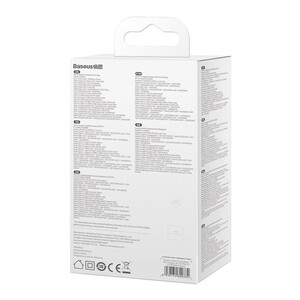 شارژر دیواری 65 وات باسئوس GaN3 Pro Desktop CCGP04010 QC4.0 PD 3.25A + کابل تبدیل تایپ سی