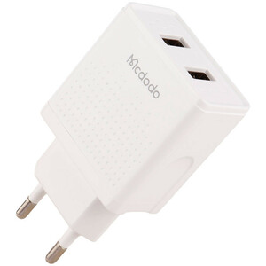 شارژر دیواری 12 وات مک دودو CH-3972 2.4A + کابل تایپ سی