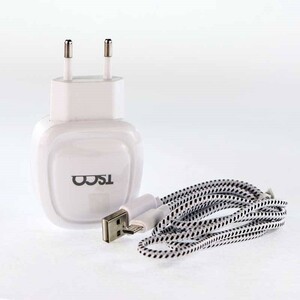 شارژر دیواری 10.5 وات تسکو TTC 46 2.1A + کابل میکرو یو اس بی