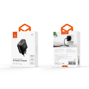 شارژر دیواری 18 وات مک دودو CH-7170 QC3 PD 3A