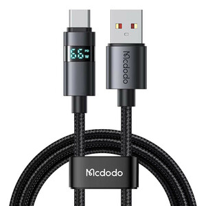 کابل تایپ سی فست شارژ 66 وات مک دودو CA-652 طول 1.2 متر