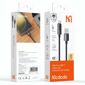 کابل تایپ سی فست شارژ 66 وات مک دودو CA-652 طول 1.2 متر