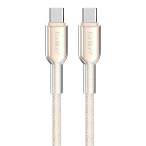 کابل دو سر تایپ سی فست شارژ 60 وات ارلدام EC-205C-C طول 1 متر