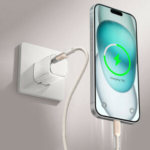 کابل دو سر تایپ سی فست شارژ 60 وات ارلدام EC-205C-C طول 1 متر