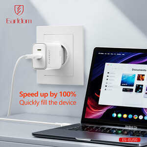 شارژر دیواری 20 وات ارلدام ES-EU50 PD 3A