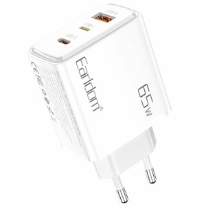 شارژر دیواری 65 وات ارلدام ES-EU53 PD 3.25A
