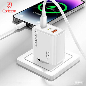 شارژر دیواری 65 وات ارلدام ES-EU53 PD 3.25A