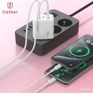 شارژر دیواری 65 وات ارلدام ES-EU53 PD 3.25A