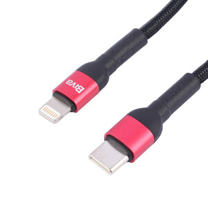 کابل تایپ سی به لایتنینگ فست شارژ 20 وات بیوا C-15CL طول 1.2 متر