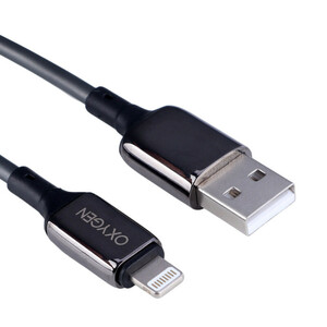 کابل لایتنینگ فست شارژ 3 آمپر اکسیژن LX-18 طول 1.2 متر