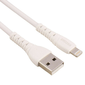 کابل لایتنینگ فست شارژ 5 آمپر شوش SH101i طول 1.1 متر