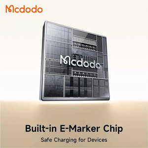 کابل دو سر تایپ سی فست شارژ 100 وات مک دودو CA-668 طول 1.2 متر