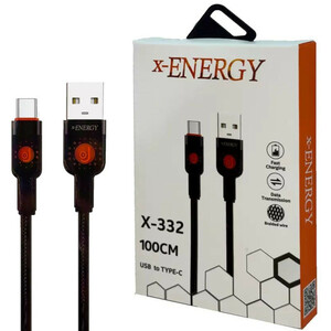 کابل تایپ سی فست شارژ ایکس انرژی X-332 طول 1 متر