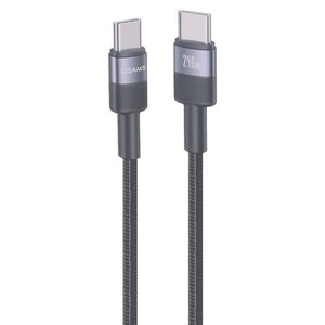 کابل دو سر تایپ سی فست شارژ 240 وات یوسامز SJ727 طول 1.2 متر