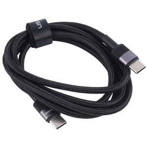 کابل دو سر تایپ سی فست شارژ 240 وات یوسامز SJ727 طول 1.2 متر