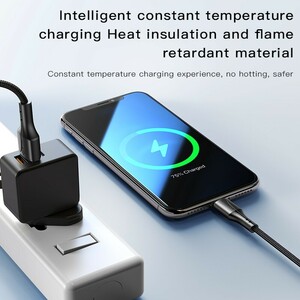 کابل لایتنینگ فست شارژ 2.4 آمپر یسیدو CA97L طول 1.2 متر