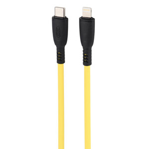 کابل کوتاه تایپ سی به لایتنینگ فست شارژ 27 وات ایکس او XO-NB-Q248A طول 25 سانتی متر