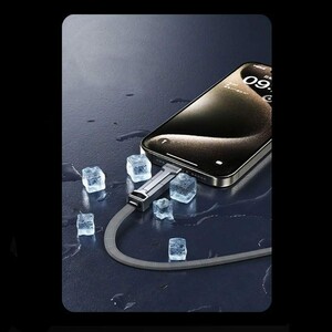 کابل شارژ چندکاره فست شارژ 60 وات بیوا C-23 طول 1.5 متر