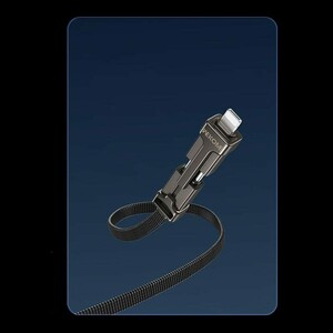 کابل شارژ چندکاره فست شارژ 60 وات بیوا C-23 طول 1.5 متر