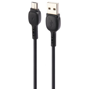 کابل میکرو یو اس بی فست شارژ 5 آمپر شوش SH407A طول 1.1 متر