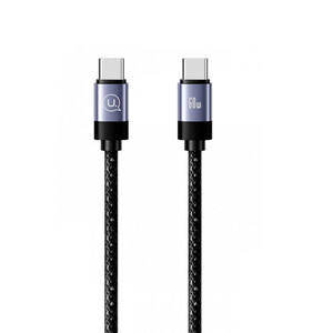 کابل دو سر تایپ سی فست شارژ 60 وات یوسامز SJ704 طول 1 متر