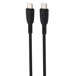 کابل کوتاه دو سر تایپ سی فست شارژ 60 وات ایکس او XO-NB-Q248B طول 25 سانتی متر
