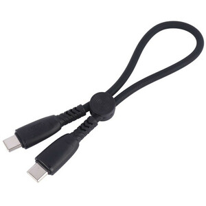 کابل کوتاه دو سر تایپ سی فست شارژ 60 وات ایکس او XO-NB-Q248B طول 25 سانتی متر