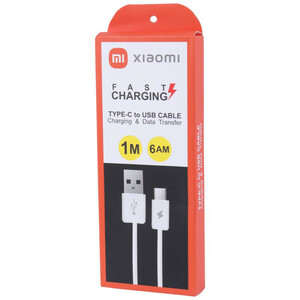 کابل تایپ سی فست شارژ 6 آمپر Xiaomi Highcopy طول 1 متر