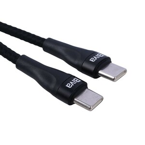 کابل دو سر تایپ سی فست شارژ 60 وات بیوا C-25CC طول 1.8 متر