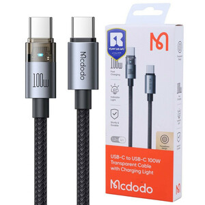 کابل دو سر تایپ سی فست شارژ 100 وات مک دودو CA-558 طول 1.2 متر
