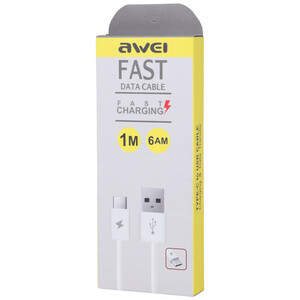 کابل تایپ سی فست شارژ AWEI Highcopy طول 1 متر