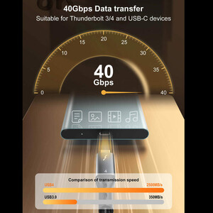 کابل دو سر تایپ سی فست شارژ 240 وات الدینیو TC-10C طول 0.5 متر