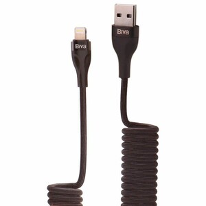 کابل لایتنینگ فست شارژ 12 وات بیوا C-25L طول 1.8 متر