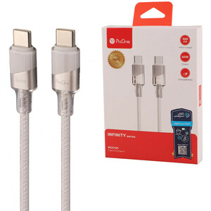 کابل دو سر تایپ سی فست شارژ 60 وات پرووان Infinity PCC131 طول 1 متر