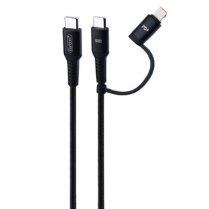 کابل دو سر فست شارژ 3 آمپر ارلدام EC-iCC019 طول 1 متر