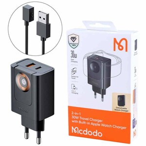 شارژر دیواری 30 وات مک دودو CH-370 PD 3A