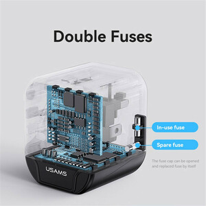 شارژر دیواری 12 وات یوسامز US-CC173 2.4A