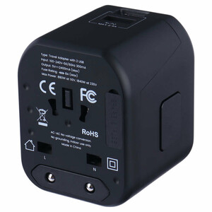 شارژر دیواری 12 وات یوسامز US-CC173 2.4A