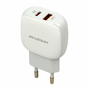 شارژر دیواری 20 وات کینگ استار KW252PQ 3A QC3 PD