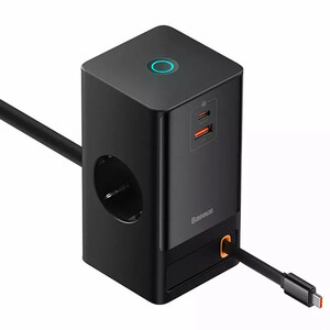 شارژر رومیزی فست شارژ 3 پورت Baseus Power Combo PSLR000301 65W