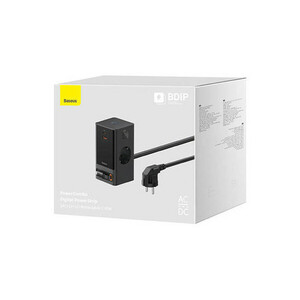 شارژر رومیزی فست شارژ 3 پورت Baseus Power Combo PSLR000301 65W