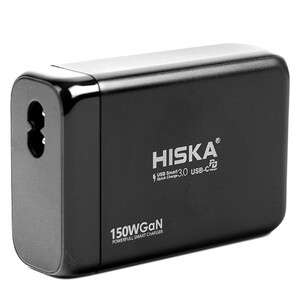 شارژر دیواری 100 وات هیسکا H-138GAN QC3.0 PD3.0 5A