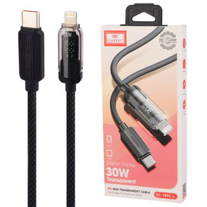 کابل تایپ سی به لایتنینگ فست شارژ 30 وات ارلدام EC-189C-L طول 1 متر