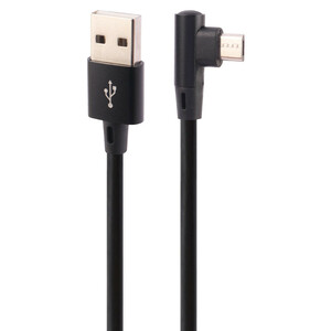 کابل میکرو یو اس بی فست شارژ 5 آمپر شوش SH241A یکسر L طول 1.1 متر