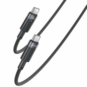 کابل دو سر تایپ سی فست شارژ 60 وات یسیدو CA160 طول 1.2 متر