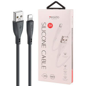 کابل لایتنینگ فست شارژ 2 آمپر یسیدو CA119L طول 1 متر