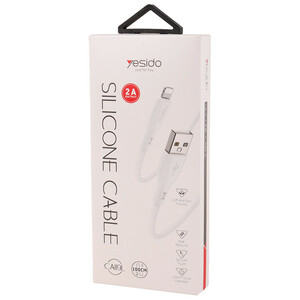 کابل لایتنینگ فست شارژ 2 آمپر یسیدو CA119L طول 1 متر