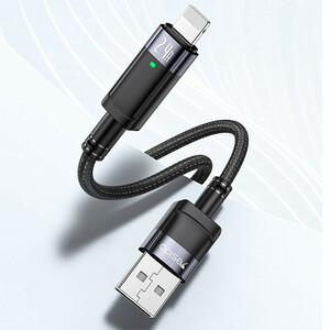 کابل لایتنینگ فست شارژ 2.4 آمپر یسیدو CA123L طول 1.2 متر