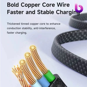 کابل لایتنینگ فست شارژ 3 آمپر مک دودو CA-497 طول 1.2 متر