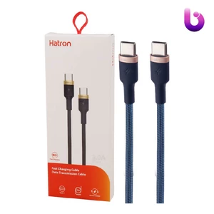 کابل تایپ سی فست شارژ 3 آمپر هترون HC185CC طول 1 متر